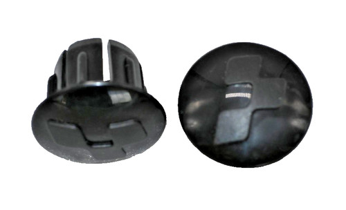 Cube handlebar end caps - cube,